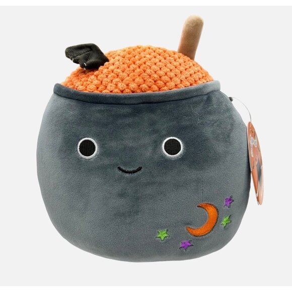 Squishmallows Morrison Cauldron 8" Halloween 2023 Plush Stuffed Toy NWT - Picture 1 of 6